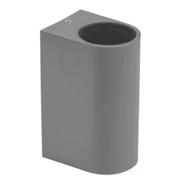   PARETE GU10 X2 BIDIRECTIONAL fali lámpatest 250V IP54 150 x 73 x 95mm szürke SLIP007008 SpectrumLED