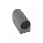 PARETE GU10 X2 BIDIRECTIONAL fali lámpatest 250V IP54 150 x 73 x 95mm szürke SLIP007008 SpectrumLED