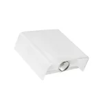 LUNARIX SCONCE 2W CCT 230V IP54 Ra90 110x100x40mm WHITE, up/down light SLIP007016 SpectrumLED