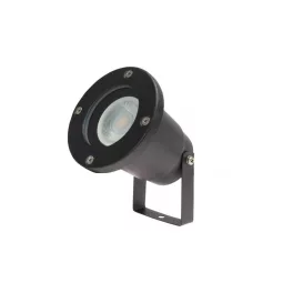   FLORI GU10 ALU 250V IP65 98X145MM BLACK SPIKE, REGULATED SLIP012012 SpectrumLED