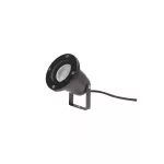 FLORI GU10 ALU 250V IP65 98X145MM BLACK SPIKE, REGULATED SLIP012012 SpectrumLED