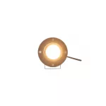 FLORI GU10 ALU 250V IP65 98X145MM BLACK SPIKE, REGULATED SLIP012012 SpectrumLED