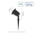 FLORI GU10 ALU RAY 250V IP65 SLIP012013 SpectrumLED