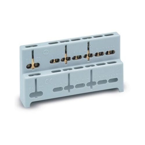 Csatlakozó sáv Nuova lakáselosztókhoz, tartozék, SPTB-12, Famatel S.A