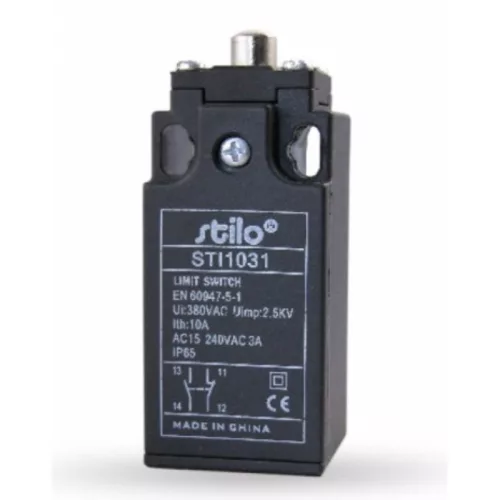 STI1031 Végálláskapcsoló bütykös, 3A/240VAC, 1NC+1NO, műa.ház, IP65, PG13,5, EN60947-5-1, Stilo