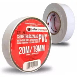 STI1241 Szigetelő szalag 20x19 fehér Smihe