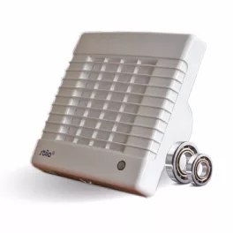   STI1310 Ventilátor   STILO 100 MATL automata zsalus, időkapcsolós AZ/WC mennyezeti, gördülőcsaágyas
