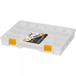   STI1535 Stilo rekeszes szortimenter átlátszó 11" 276x203x42mm