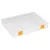 STI1595 Stilo rekeszes szortimenter átlátszó 15" 380x285x56mm
