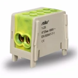   Fővezeték sorkapocs 2x 25/2x25mm2 z/s HLAK 25-1/2, STI286 Stilo