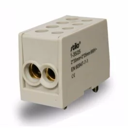   Fővezeték sorkapocs 2x 35/2x25mm2 szürke HLAK 35-1/2, STI287 Stilo