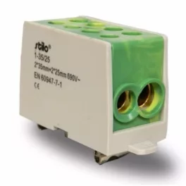   Fővezeték sorkapocs 2x 35/2x25mm2 z/s HLAK 35-1/2, STI289 Stilo