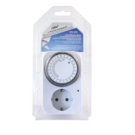   Kapcsolóóra mechanikus napi fehér, max.3500W,220-240V,16A, (STI375) Stilo