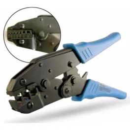 STI419 Krimpelő Fogó 0,5-6mm2 szemes saru (szig) Stilo