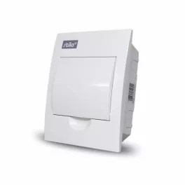   STI460 STILO süllyesztett elosztó  1/6-modulos FEHÉR ajtós STD5 (FLUSH M.)