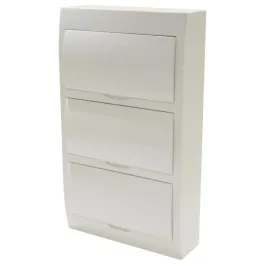   STI472 STILO fkalon kívüli elosztó 3/36-modulos FEHÉR ajtós STD6  (SURFACE M.)