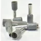 Érvég hüvely szigetelő 4,0mm/ 9 szürke E4009 STI742 Stilo