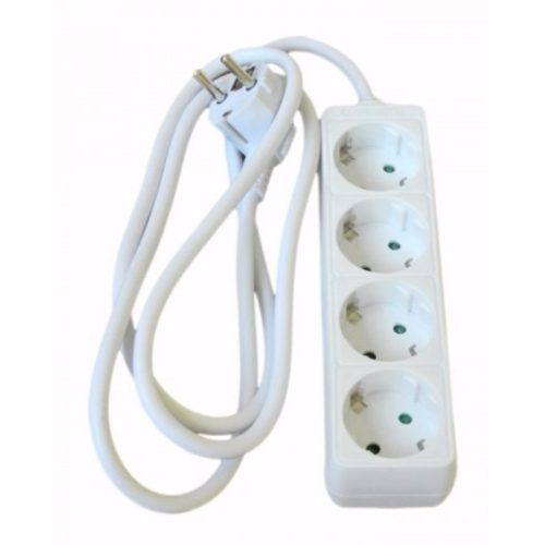 STI771 Hálózati 4-es elosztó 5m MT 3x1,5mm2 !!! vezetékkel (Stilo)