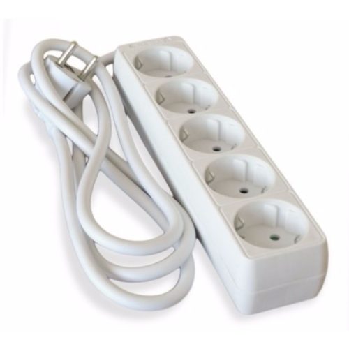 STI777 Hálózati 5-ös elosztó 5m MT 3x1,5mm2 !!! vezetékkel (Stilo)