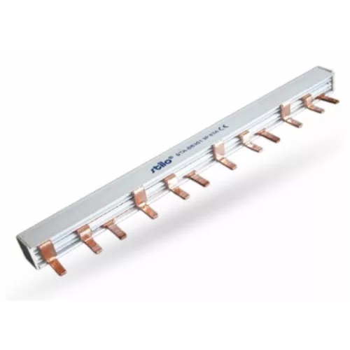 Fésűs sín  3p, csapos, 63A, 1m Stilo (STI930) STABB 301 3P 63A