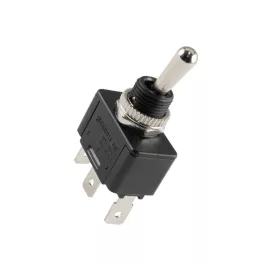   Home ST 22 billenőkapcsoló, 1 áramkör - 3 állás, 250 V, 6 A, fekete, ST_22