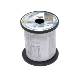   Home SW 0,8/100 forrasztóón, 0,8mm, 100g, európai gyártótól származó kiváló minőségű forrasztóón, összetétel: SN/PB: 60/40%, gyanta: 2,0%, SW_0_8_100