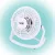 Home TF 10 USB/WH asztali ventilátor, 2,5 W, 10 cm-es lapátátmérő, 1 fokozat, 1,4 m USB vezeték, fehér