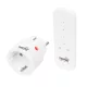Home TH2311 távirányítható mini hálózati aljzat szett, 2300 W, 1 aljzat + 1 távirányító