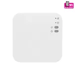 Home THES25WWIFI okostermosztát, hordozható és falra szerelhető, Wi-Fi kapcsolat, programozható, ablaknyitás érzékelés, fehér