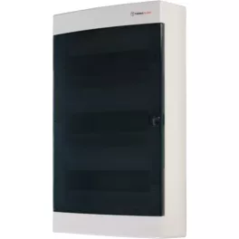   Tehnoplast Csere ajtó süllyesztett és falon kívüli elosztó dobozhoz, C sorozat, 36 modul, átlátszó THP-AJTO-ATL-36C