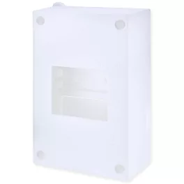   Tehnoplast Falon kívüli kiselosztó doboz, A sorozat, 5(3+2)modulos, ajtó nélkül, 1soros, 97x155x57 mm, IP40 THP-N3A