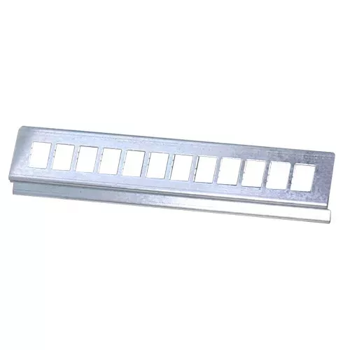 Tehnoplast Patch panel 10" 12 modulos, RJ45_x000D_ THP-PP10
