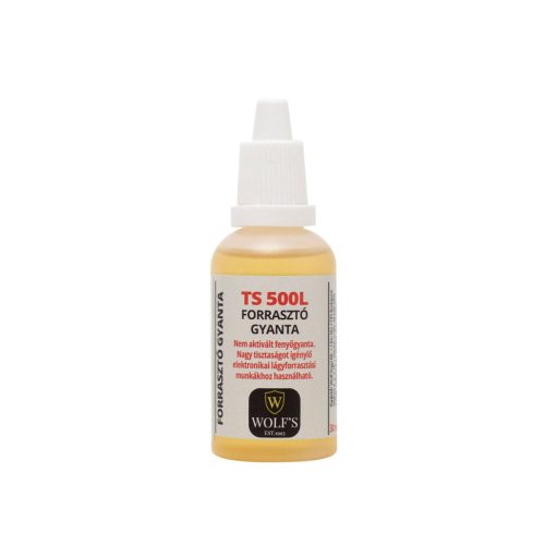 WOLF'S TS 500L forrasztó gyanta, folyékony, 30ml