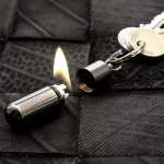 True Utility Firestash, TU262K, vízálló öngyújtó, krómozott cink, hagyományos öngyújtóbenzin, TU262K