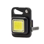 True Utility Buttonlite, TU919K, tölthető lámpa, 4 funkció, 47 lm COB LED, Li-ion, rozsdamentes acélváz, TU919K