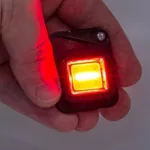 True Utility Buttonlite, TU919K, tölthető lámpa, 4 funkció, 47 lm COB LED, Li-ion, rozsdamentes acélváz, TU919K