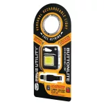 True Utility Buttonlite, TU919K, tölthető lámpa, 4 funkció, 47 lm COB LED, Li-ion, rozsdamentes acélváz, TU919K