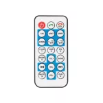 SAL VBT 1100/RD autórádió, 4 x 45 W, 4 RCA, FM, BT, USB, SD, AUX, piros LED kijelző és gombok