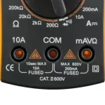 Home VC 830L digitális multiméter, egyenfeszültség, váltófeszültség, egyenáram, ellenállás mérése, mért érték rögzítés, VC_830L