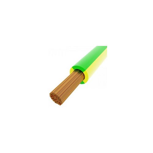 MKH vezeték 1x16mm2 zöld-sárga PVC szigetelésű sodrott réz erű H07V-K (MKH)