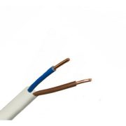   MT kábel 2x1,5mm2 fehér PVC köpenyes réz erű sodrott H05VV-F (MTK)