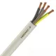 MT kábel 4x0,75mm2 fehér PVC köpenyes réz erű sodrott H05VV-F (MTK)