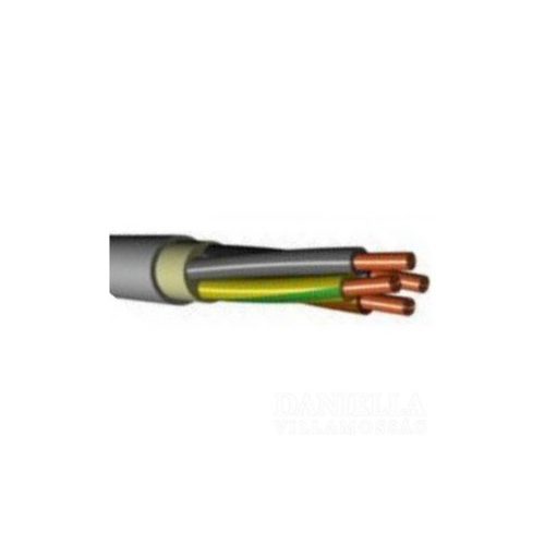 MB-CU kábel 4 x1,5mm2 szürke PVC köpenyes tömör réz erű 300/500V NYM-j 3x1,5 (MBCU)