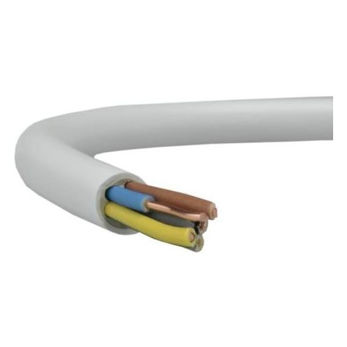 MB-CU kábel 5x1,5mm2 szürke PVC köpenyes tömör réz erű 300/500V NYM-j 5x1,5 (MBCU)