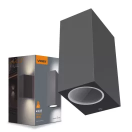   Facade double-sided luminaire VIDEX-2XGU10-ARON-GRAY VL-AR012G