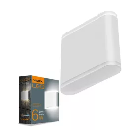   Facade double-sided luminaire VIDEX-6W-EVAN-WHITE VL-AR06-062W