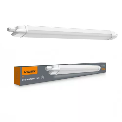 LED Linkable Linear Light IP65 VIDEX 20W 0.6Ě 5000K 3200Lm White VL-BNWL04-20065