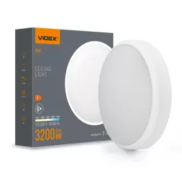   LED Ceiling Light with motion sensor VIDEX VL-CLR-300-2 30W 5CCT White
