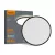 LED Ceiling Light with decorative backlight VIDEX DL5R 44W 3000K-4000K-5000K 230V Black VL-DL5R-44CB