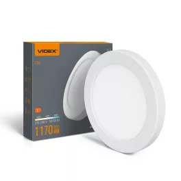   LED Ceiling Light VIDEX DL6R 12W 3000K-4000K-65000K 230V White VL-DL6R-12CW